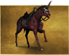 Diablo IV - Immagine della cavalcatura Tentazione e dell'armatura cavalcatura Carapace Infernale