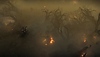 Diablo IV 스크린샷, Lorath 캐릭터가 죽은 수사슴을 어깨에 멘 모습