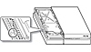 PS4 CUH-1000 et CUH-1110 – Trouver la grille d’aération simple