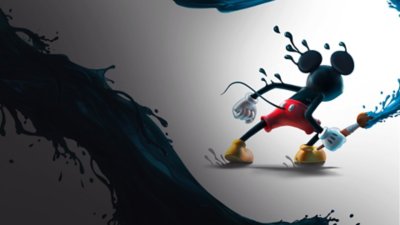 صورة فنية لبطل لعبة Disney Epic Mickey: Rebrushed