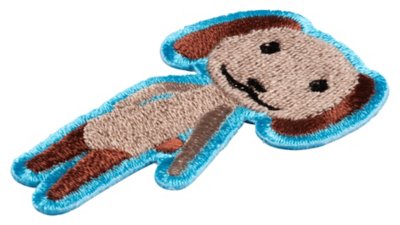 どこでもいっしょ 刺繍ステッカー (どこでもいっしょ ピエール） Gallery Image 3