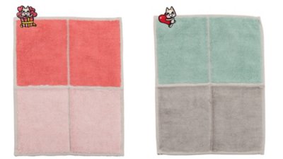 どこでもいっしょ 刺繍ワッペンハンドタオル Gallery Image 1