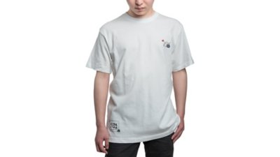 どこでもいっしょ ワンポイント刺繍Tシャツ(トロクロ) ホワイト Gallery Image 4