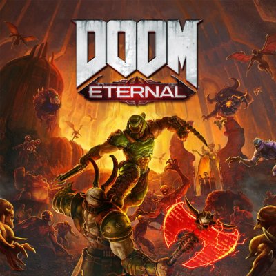 صورة مقربة للعبة Doom Eternal‎