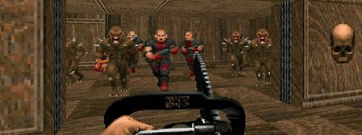 لقطة شاشة من لعبة DOOM