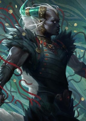 Dragon Age: The Veilguard - Taash companion artwork