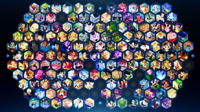 Dragon Ball: Sparking! Zero screenshot showing a large roster of playable characters