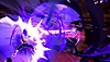 لعبة ‏!‏Dragon Ball: Sparking لقطة شاشة من لعبة Zero تعرض شخصية Vegeta وهو يستخدم قوة