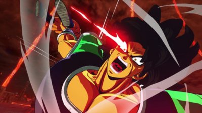 Dragon Ball: Sparking! Zero – Screenshot, der einen kämpfenden Charakter zeigt