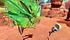 Dragon Ball: The Breakers – Screenshot mit einem Räuber, der sich einem Überlebenden nähert.