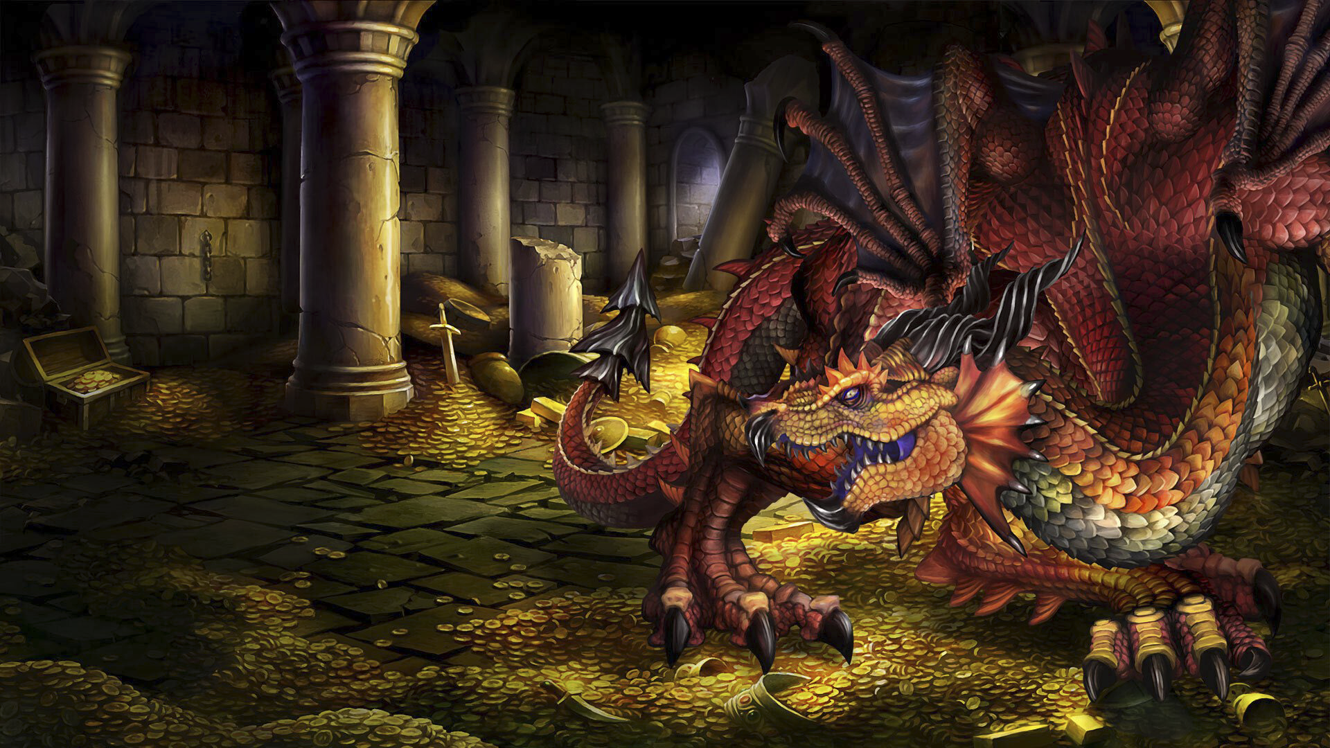 Dragon's Crown Pro heldenillustratie