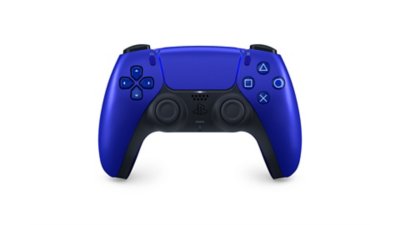 Cobalt Blue DualSense wireless controller front view
