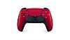 DualSense wireless controller Volcanic Red face on