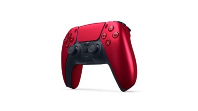 Volcanic Red DualSense wireless controller top view