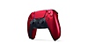 Вигляд зверху безпроводового контролера DualSense у кольорі «Вулканічний червоний»