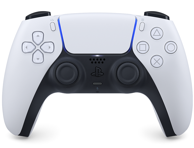 Imagem do controle sem fio DualSense do PlayStation 5