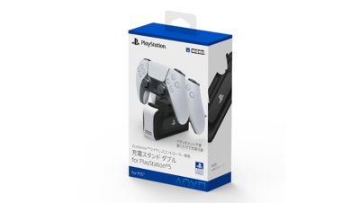 DualSense ワイヤレスコントローラー専用充電スタンド ダブル for PlayStation 5 Gallery Image 4