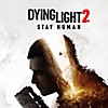 Klíčová grafika ze hry Dying light 2 se siluetou hlavní postavy na bílém pozadí.