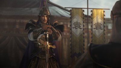 Dynasty Warriors: Origins screenshot showing Yuan Shao