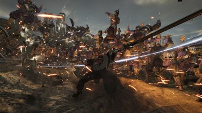 Dynasty Warriors: Origins screenshot showing swordplay