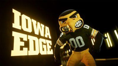 EA Sports College Football 26 - captura de ecrã que mostra uma mascote