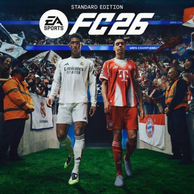 EA SPORTS FC™ 26 showing players taking the pitch surrounded by a crowd