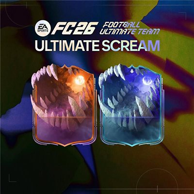 EA SPORTS FC 26 art showing Ultimate Scream seasonal promo 