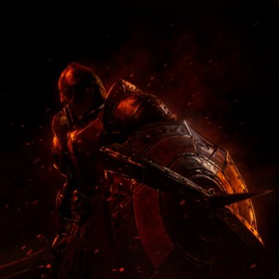 The Elder Scrolls IV: Oblivion Remastered – Hintergrund mit einem Ritter in Rüstung