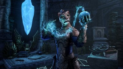 Captura de pantalla de The Elder Scrolls Online: Gold Road que muestra la personalización de hechizos