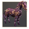The Elder Scrolls Online - Necrom – ennakkotilausbonus, jossa näkyy sienistä ja orgaanisesta materiaalista luotu hevosmainen olio