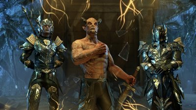 The Elder Scrolls Online: Gold Road - screenshot showing the Daedric Prince