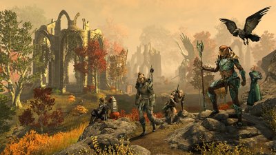 The Elder Scrolls Online: Gold Road - captura de pantalla del Bosque Occidental