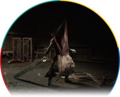 《Silent Hill 2》遊戲內容螢幕截圖。