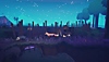 Endling - Extinction is Forever – skærmbillede med en rævemor, der går igennem et nattelandskab