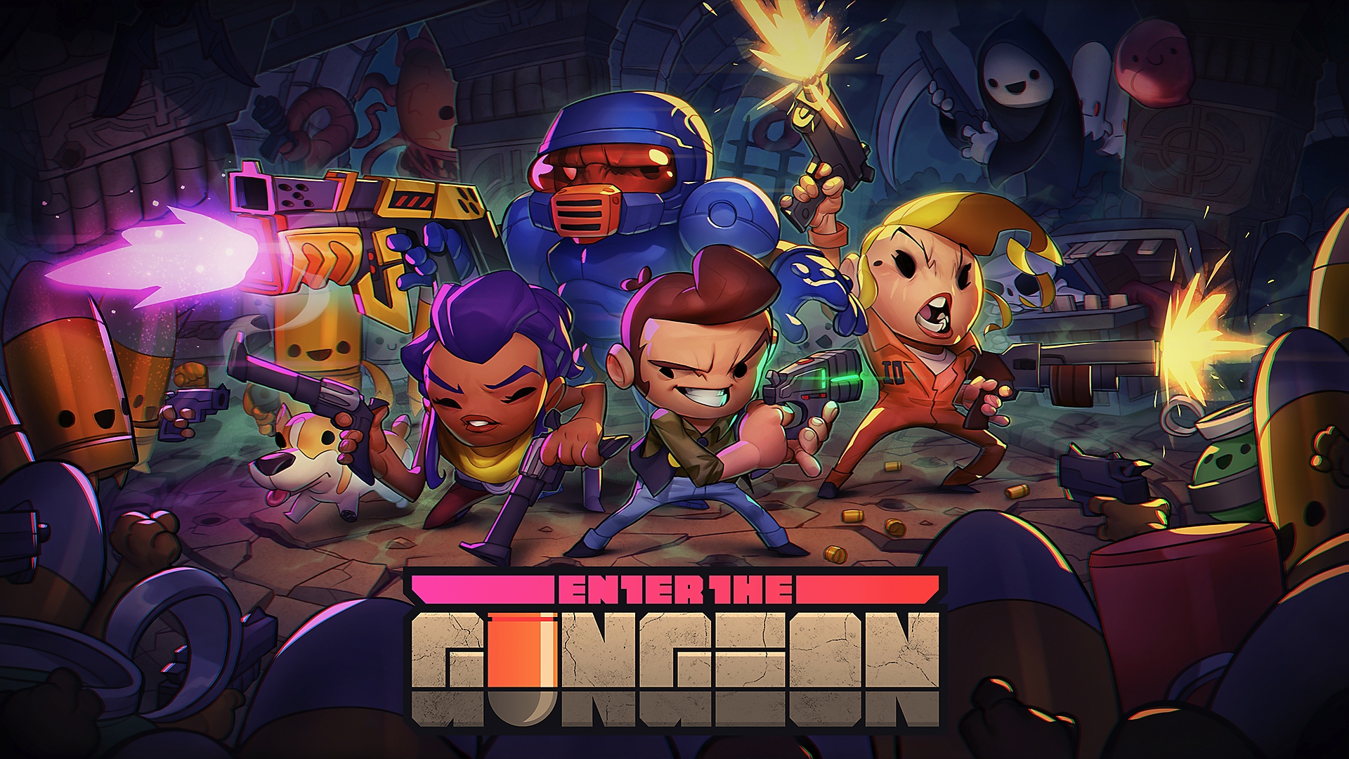 Enter the Gungeon - Gameplay Trailer | PS4