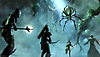 The Elder Scrolls Online - screenshot showing an encounter with a large spider
