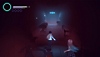 《Eternights》螢幕截圖，展示高中生角色在黑暗的地下隧道中將摩托車扶正。