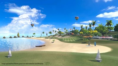 captura de pantalla de everybody's golf vr