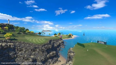 captura de pantalla de everybody's golf vr