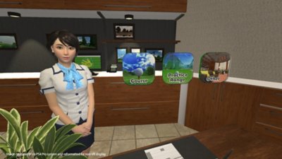 captura de pantalla de everybody's golf vr