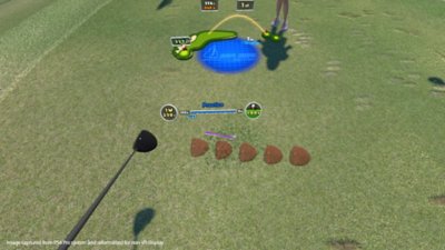 captura de pantalla de everybody's golf vr