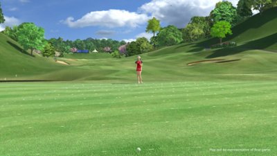 captura de pantalla de everybody's golf vr