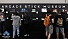 EVO εικόνα εκδήλωσης ενός μουσείου με χειριστήρια arcade
