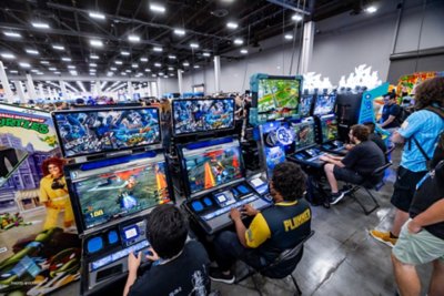 EVO competitors playing