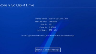 expand storage on ps4