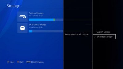 expand storage on ps4