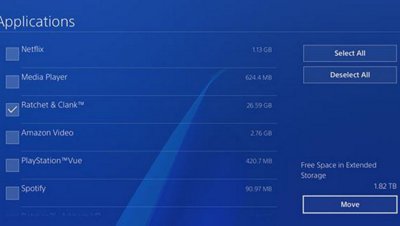 ps4 games on external hdd