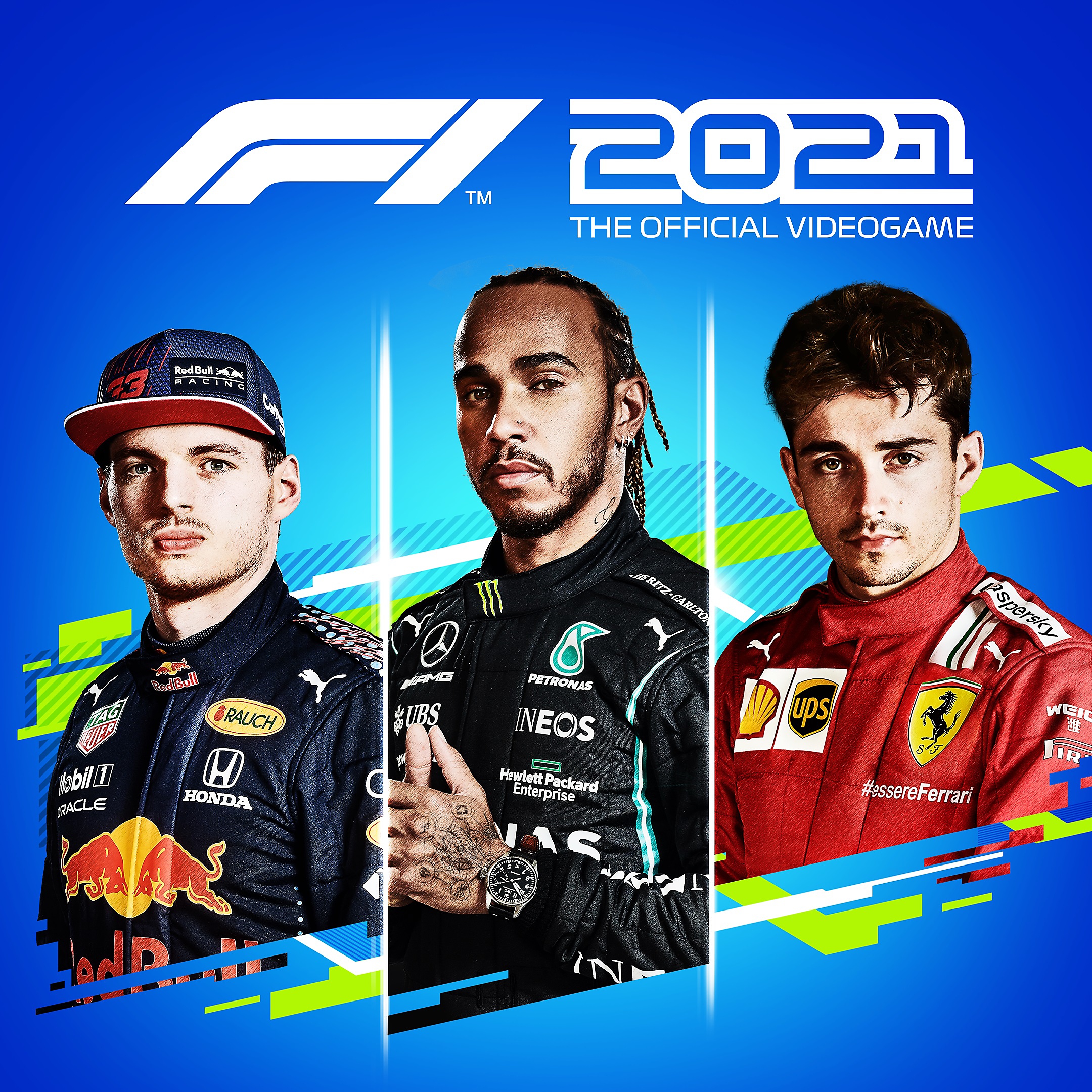 F1 2021 – hovedillustrasjon