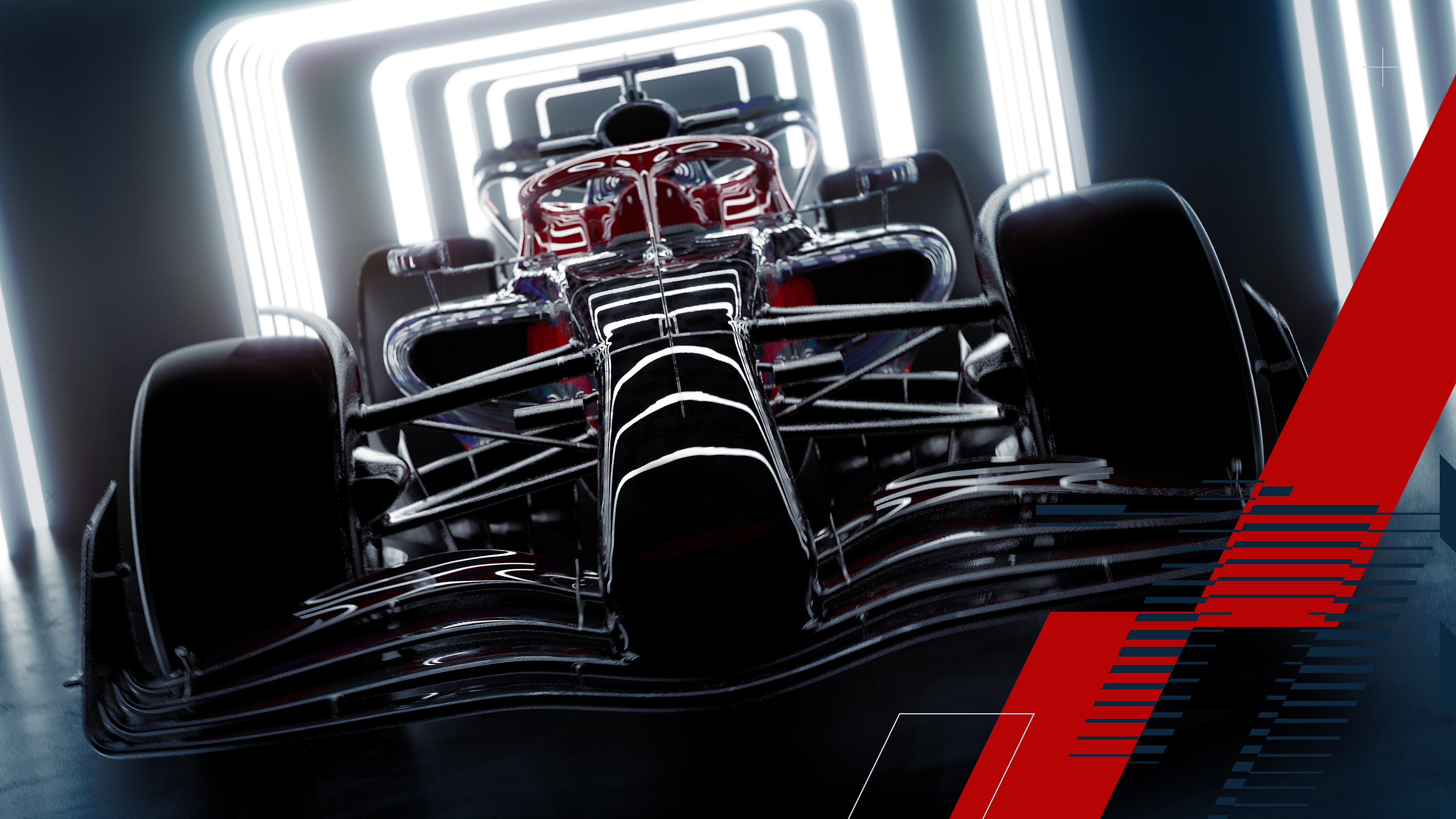 F1 22 screenshot showing an F1 car