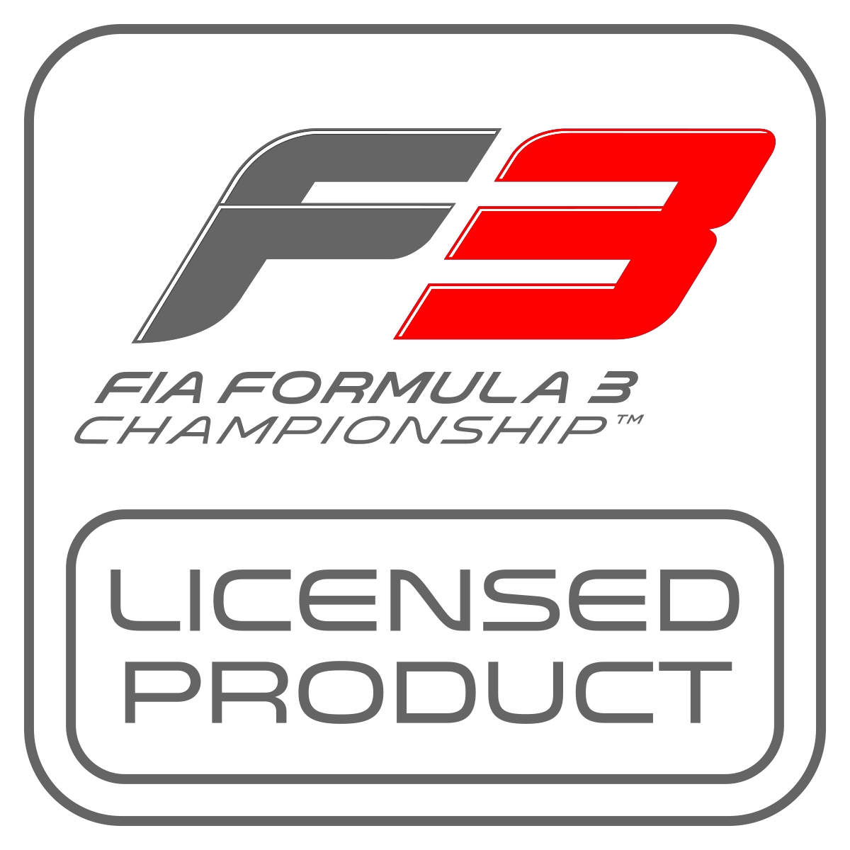 F3 licencelt termék logó